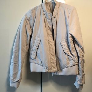 Light pink lulu lemon bomber coat